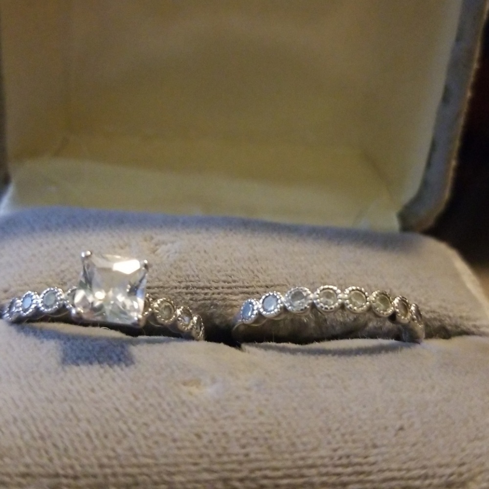 925 SS and cubic zirconia